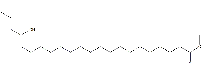 19-Hydroxytricosanoic acid methyl ester Struktur