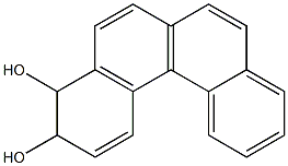 3,4-Dihydrobenzo[c]phenanthrene-3,4-diol Struktur