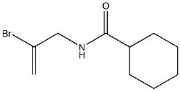 N-(2-Bromoallyl)cyclohexanecarboxamide Struktur