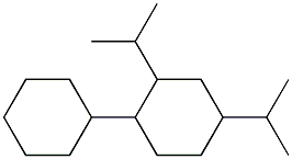 2,4-Diisopropyl-1,1'-bicyclohexane Struktur