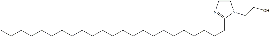 1-(2-Hydroxyethyl)-2-tricosyl-2-imidazoline Struktur