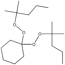 1,1-Bis(1,1-dimethylbutylperoxy)cyclohexane Struktur