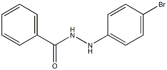 N'-(p-Bromophenyl)benzhydrazide Struktur