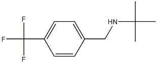 N-tert-Butyl-4-trifluoromethylbenzenemethanamine Struktur