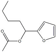 1-(2-Furanyl)-1-pentanol acetate Struktur