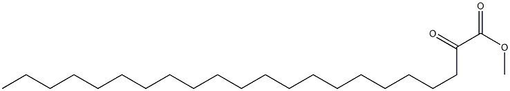 2-Oxodocosanoic acid methyl ester Struktur