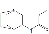 N-(Quinuclidin-3-yl)carbamic acid ethyl ester Struktur