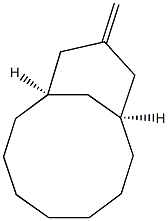 (1S,9R)-11-Methylenebicyclo[7.3.1]tridecane Struktur