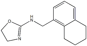 5,6,7,8-Tetrahydro-N-(2-oxazolin-2-yl)-1-naphthalenemethanamine Struktur