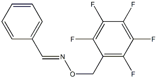 N-Benzylidene[(2,3,4,5,6-pentafluorobenzyl)oxy]amine Struktur