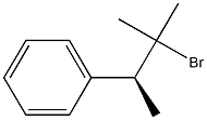 (-)-[(S)-2-Bromo-1,2-dimethylpropyl]benzene Struktur