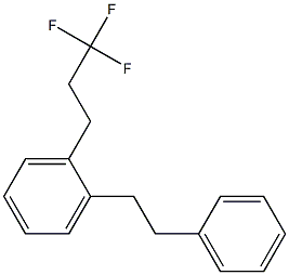 Phenethyl(3,3,3-trifluoropropyl)benzene Struktur