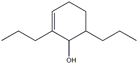 2,6-Dipropyl-2-cyclohexen-1-ol Struktur