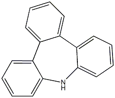 9H-Tribenz[b,d,f]azepine Struktur