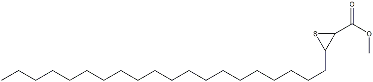 2,3-Epithiotricosanoic acid methyl ester Struktur