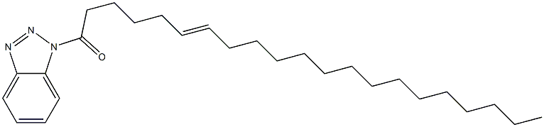 1-(1-Oxo-6-henicosenyl)-1H-benzotriazole Struktur