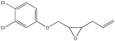 3,4-Dichlorophenyl 3-allylglycidyl ether Struktur