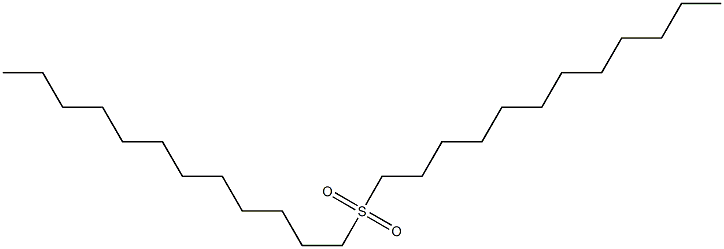 Didodecyl sulfone Struktur