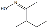 3-Methyl-2-pentanone oxime Struktur