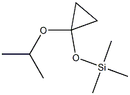 1-Isopropoxy-1-(trimethylsiloxy)cyclopropane Struktur