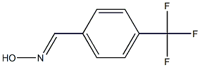 (E)-4-(Trifluoromethyl)benzaldehyde oxime Struktur