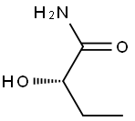 [S,(-)]-2-Hydroxybutyramide Struktur