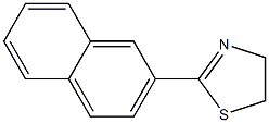 2-(2-Naphtyl)-2-thiazoline Struktur