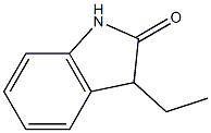 3-Ethylindoline-2-one Struktur