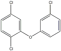 2,5-Dichlorophenyl 3-chlorophenyl ether Struktur