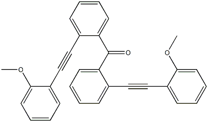 2-Methoxyphenylethynylphenyl ketone Struktur