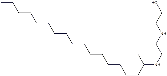 2-[[2-[(1-Methylheptadecyl)amino]ethyl]amino]ethanol Struktur