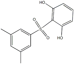 2,6-Dihydroxy-3',5'-dimethyl[sulfonylbisbenzene] Struktur