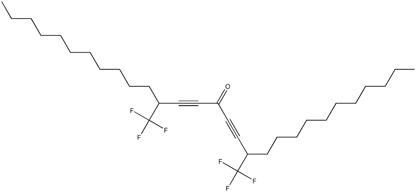 Trifluoromethyl(1-tetradecynyl) ketone Struktur