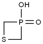 3-Hydroxy-1,3-thiaphosphetane 3-oxide Struktur