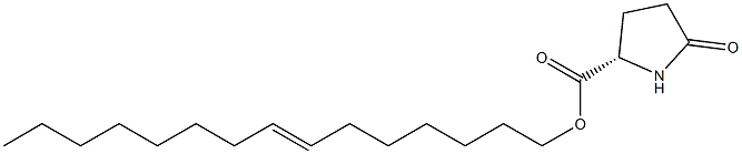 (S)-5-Oxopyrrolidine-2-carboxylic acid 7-pentadecenyl ester Struktur