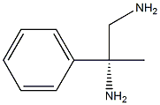 [R,(-)]-2-Phenyl-1,2-propanediamine Struktur