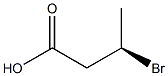 (R)-3-Bromobutyric acid Struktur