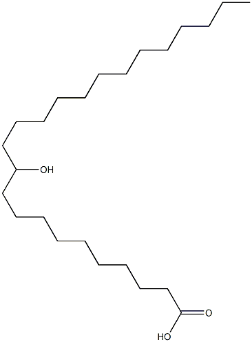 11-Hydroxytetracosanoic acid Struktur