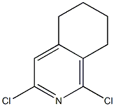 1,3-Dichloro-5,6,7,8-tetrahydroisoquinoline Struktur