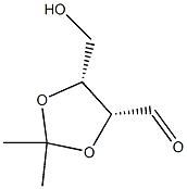 2-O,3-O-Isopropylidene-D-erythrose Struktur