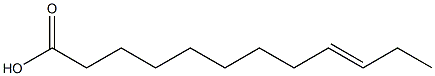 [(E)-7-Decenyl]acetic acid Struktur