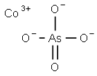 Arsenic acid cobalt(III) salt Struktur