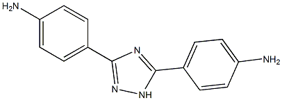 4,4'-(1H-1,2,4-Triazole-3,5-diyl)bisaniline Struktur