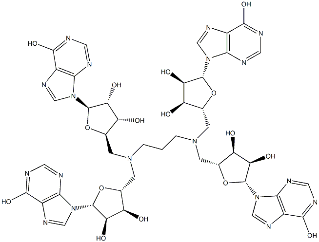 N,N,N',N'-Tetraicosyl-1,3-propanediamine Struktur