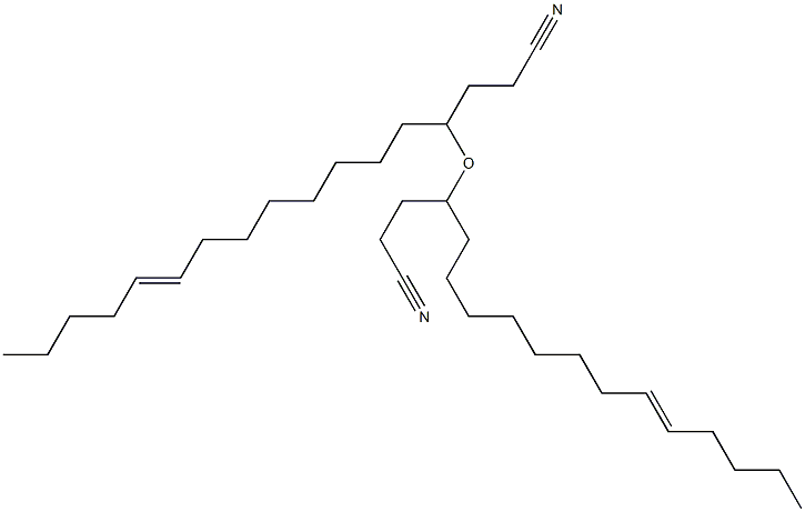 2-Cyanoethyl(9-tetradecenyl) ether Struktur