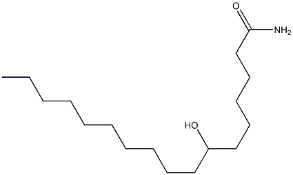 7-Hydroxyheptadecanamide Struktur