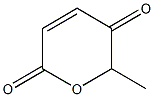 6-Methyl-2H-pyran-2,5(6H)-dione Struktur