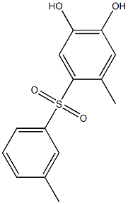 4,5-Dihydroxy-2,3'-dimethyl[sulfonylbisbenzene] Struktur