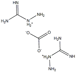 Aminoguanidinium carbonate Struktur