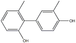 3',6-Dimethyl-1,1'-biphenyl-2,4'-diol Struktur